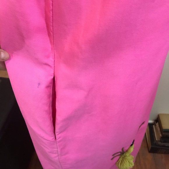 Vintage 1960s pink spider dress - Picture 3 of 5